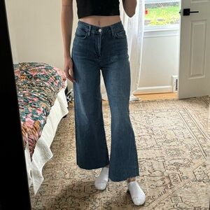 Frame slim palazzo jeans - EUC Size 27